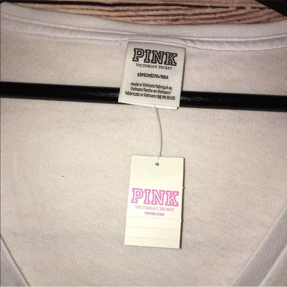 Victoria’s Secret Pink Sequined Tee Shirt - Picture 3 of 3